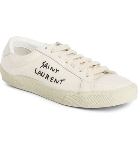 yves saint laurent sneaker damen|Saint Laurent court classic sneakers.